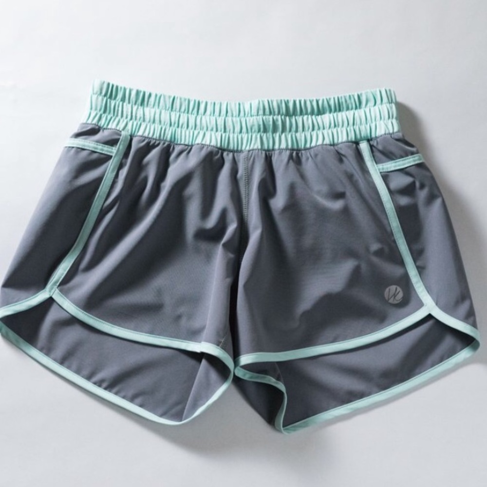 Gray & Green Volunteer Traditions Sexy Track Short - Picture 4 of 8